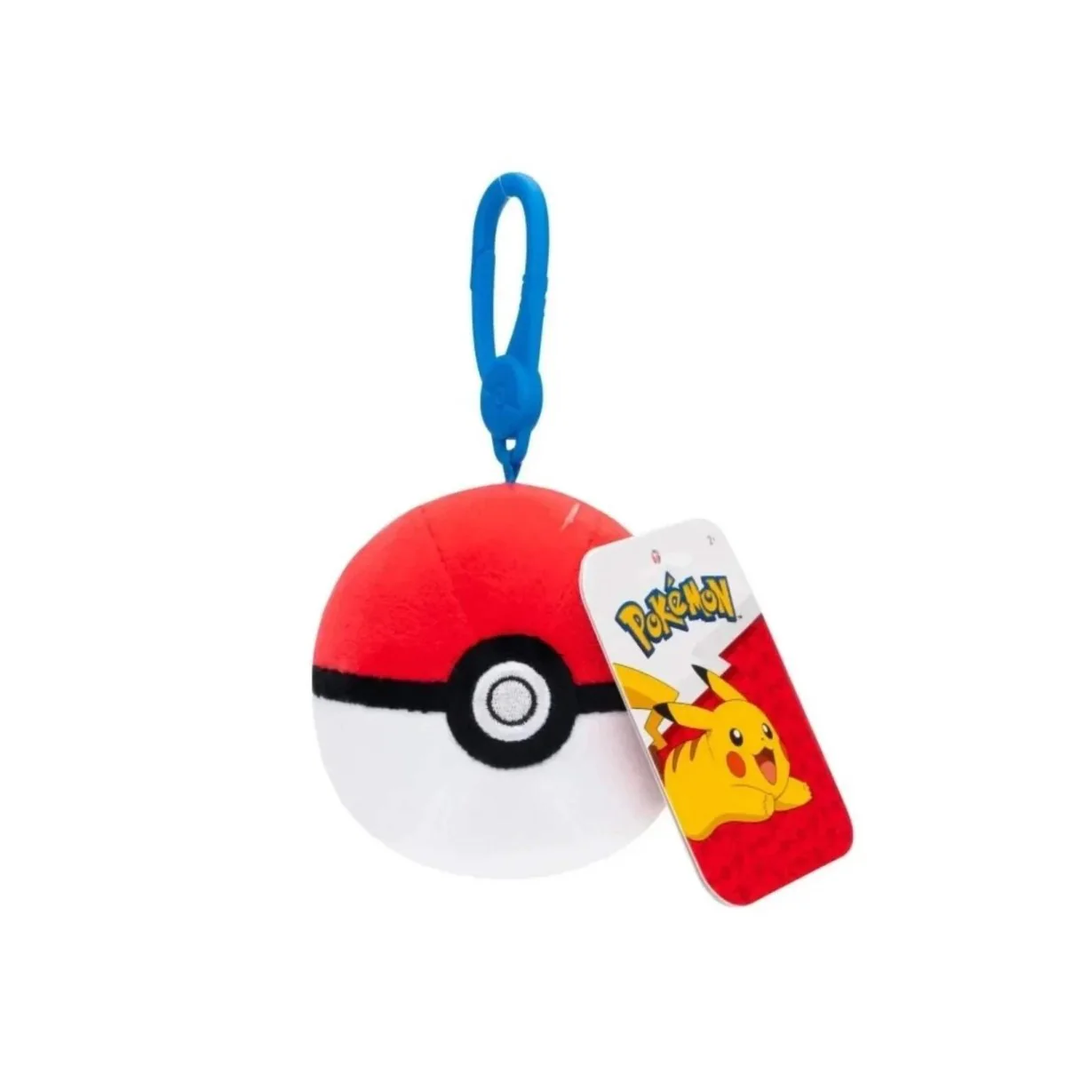 Pokeball - 3.5" Bag Clip Plush