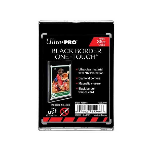 Ultra Pro: 35PT Black Border UV ONE-TOUCH Magnetic Holder