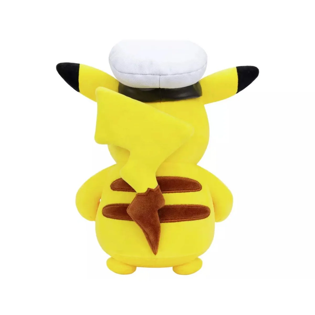 8" Pikachu with Captain's Hat Plush - Image 3