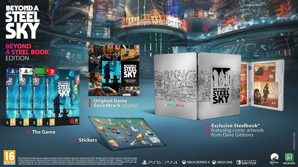 Beyond A Steel Sky - Steelbook Edition - Image 5