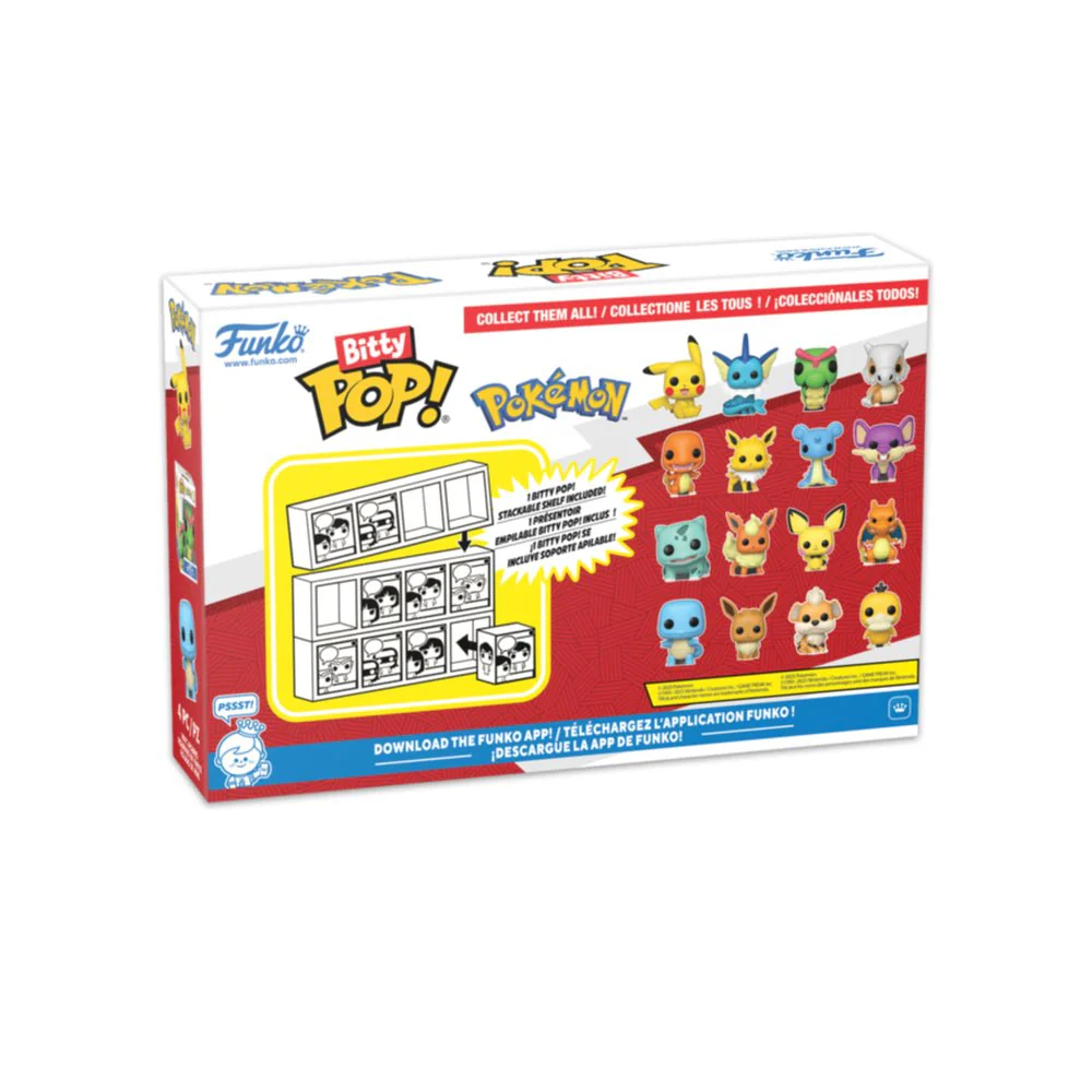 Bitty POP: Pokémon - Bulbasaur 4 Pack - Image 3