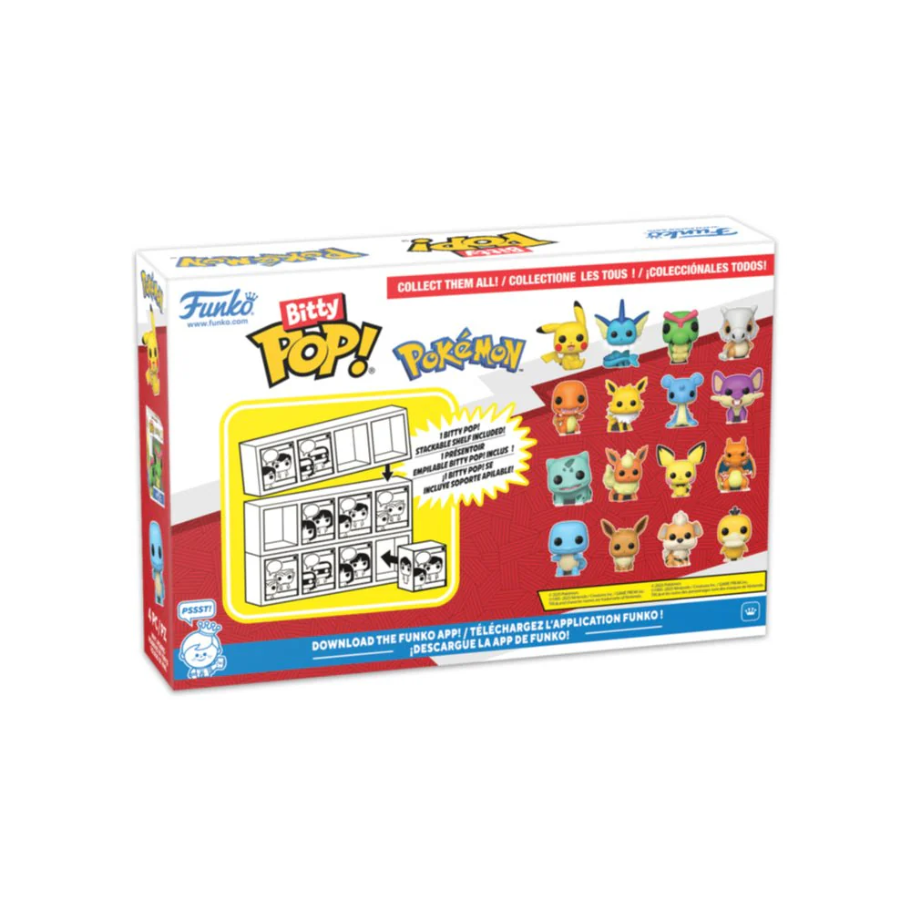 Bitty POP: Pokémon - Charmander 4 Pack - Image 3
