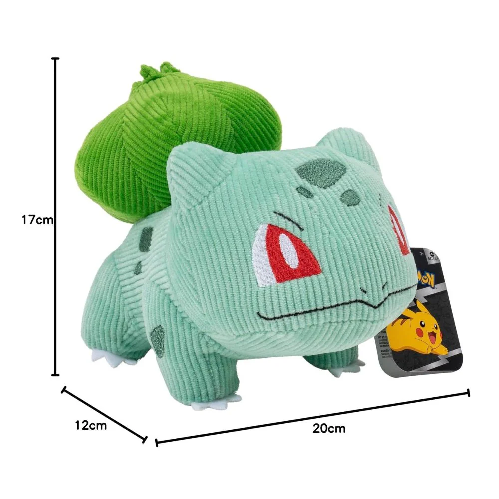 Bulbasaur Corduroy Plush - 8 inch - Image 3