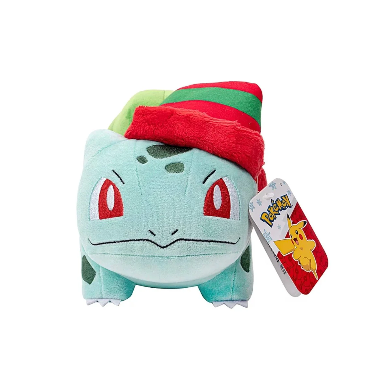 Bulbasaur with Striped Hat 8" Plush