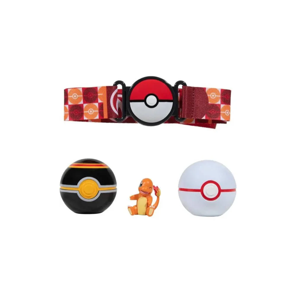 Clip 'N' Go Poke Ball Belt Set - Charmander - Image 2