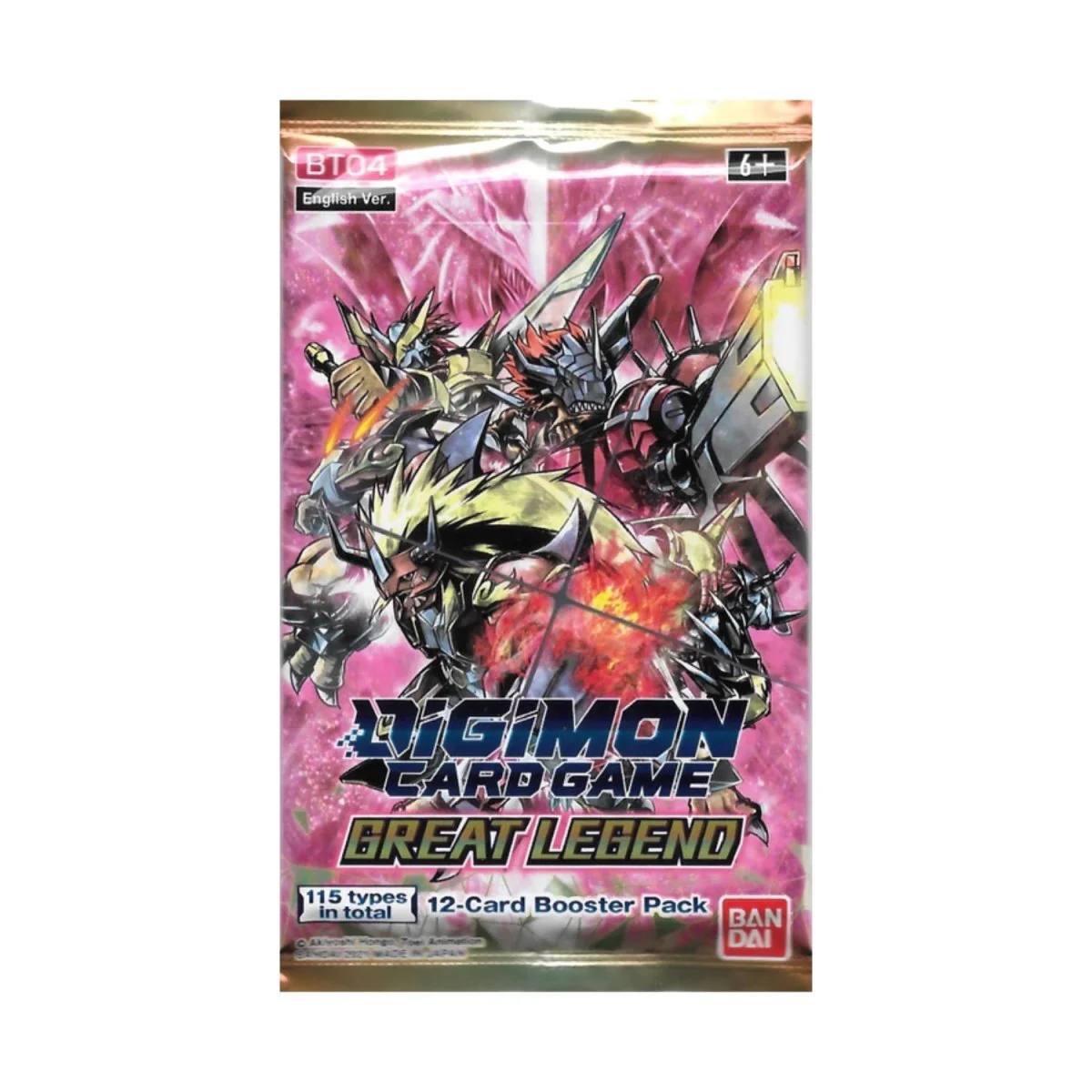 Digimon Card Game: Great Legend - English Booster Pack