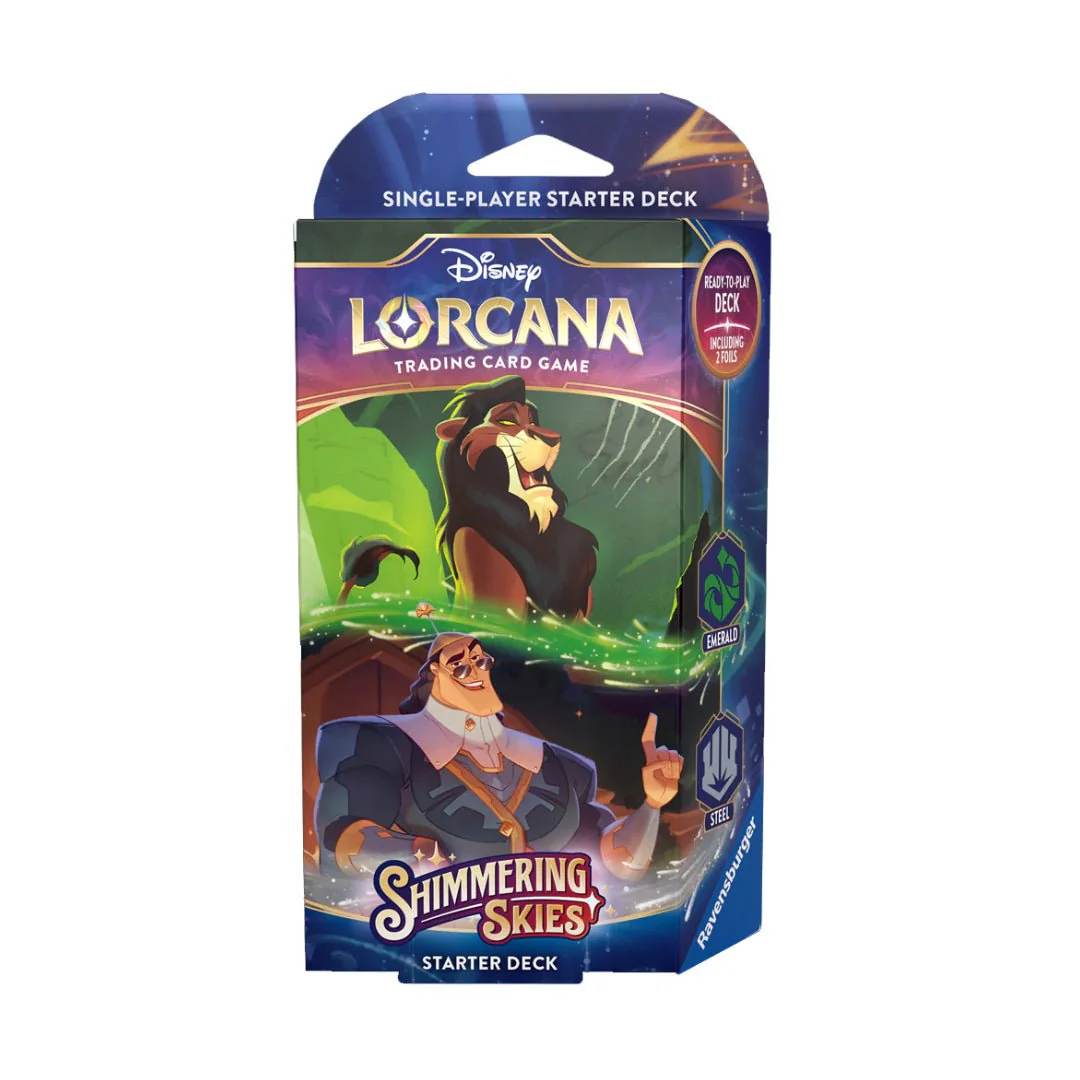 Disney Lorcana TCG - Starter Deck - Emerald & Steel