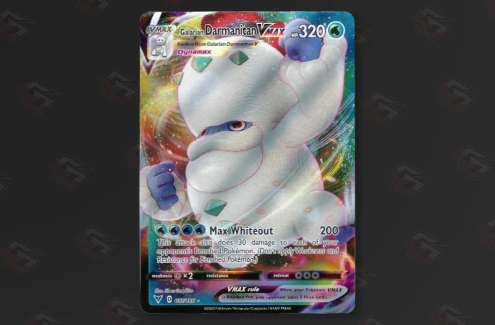 Galarian Darmanitan VMAX 037/185 (Full Art/FullBody) - Ultra Rare