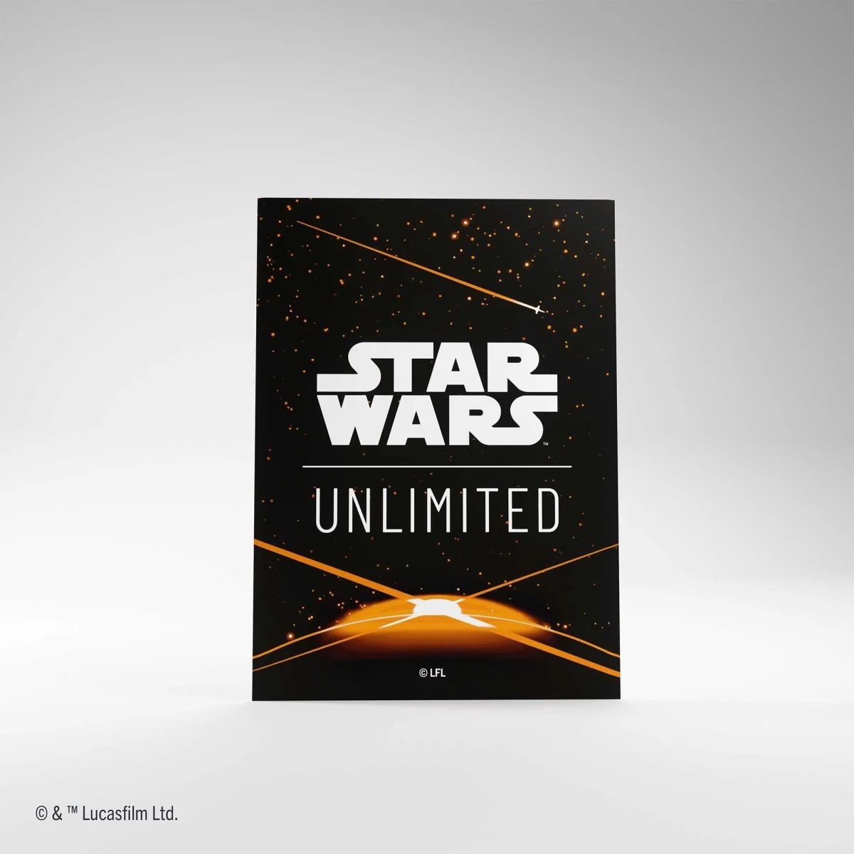 Gamegenic Star Wars: Unlimited Art Sleeves - Card Back Orange - Image 3