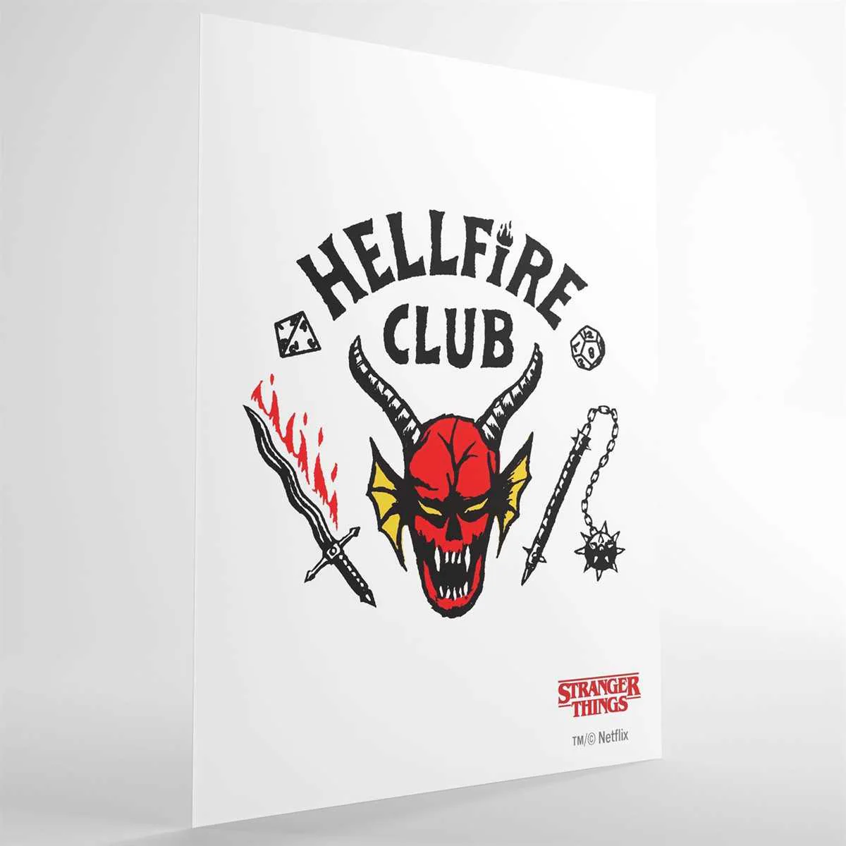 Gamegenic: Stranger Things - Hellfire Club Art Sleeves Hellfire Club - Image 3