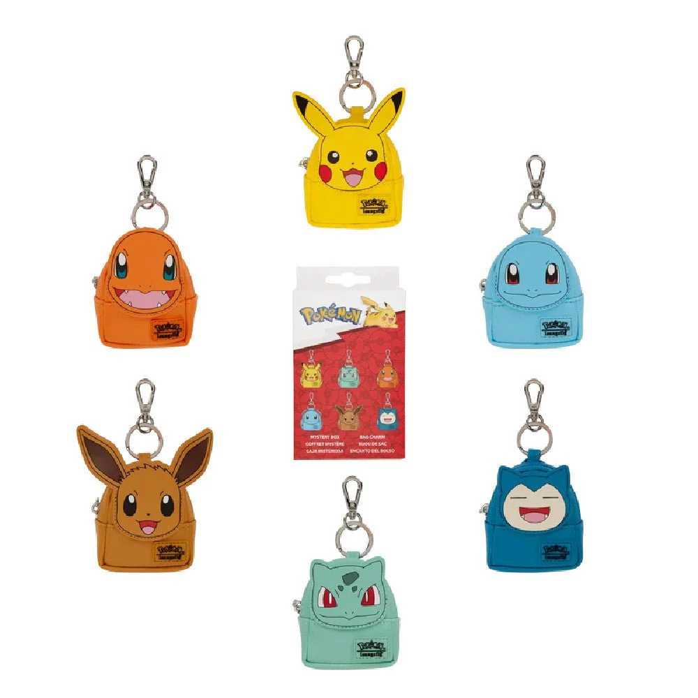 Loungefly - Pokémon Mystery Mini Backpack Charm