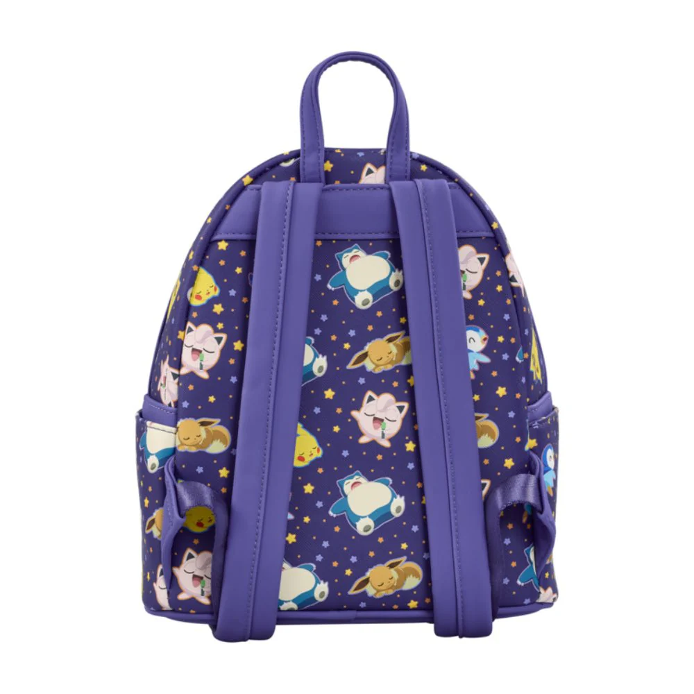 Loungefly - Sleeping Pikachu Mini Backpack Faux Leather - Image 3