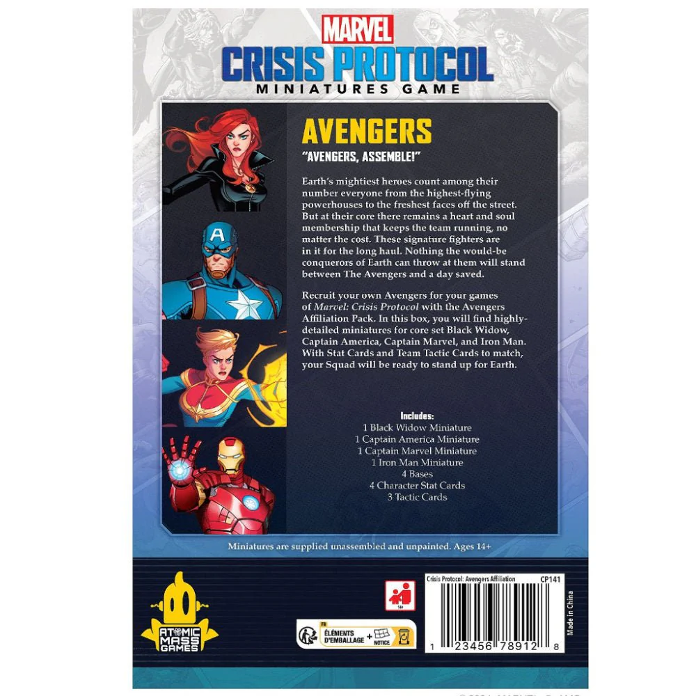 Marvel Crisis Protocol - Avengers Affiliation Pack - Image 4
