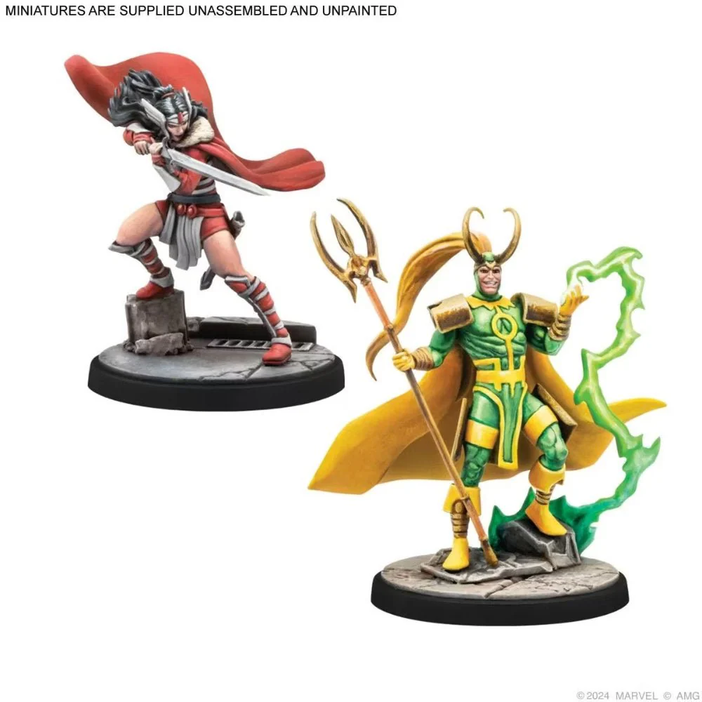 Marvel Crisis Protocol - Mighty Thor, Lady Sif, Thor, Hero of Midgard & Loki, Prince of Lies - Image 3