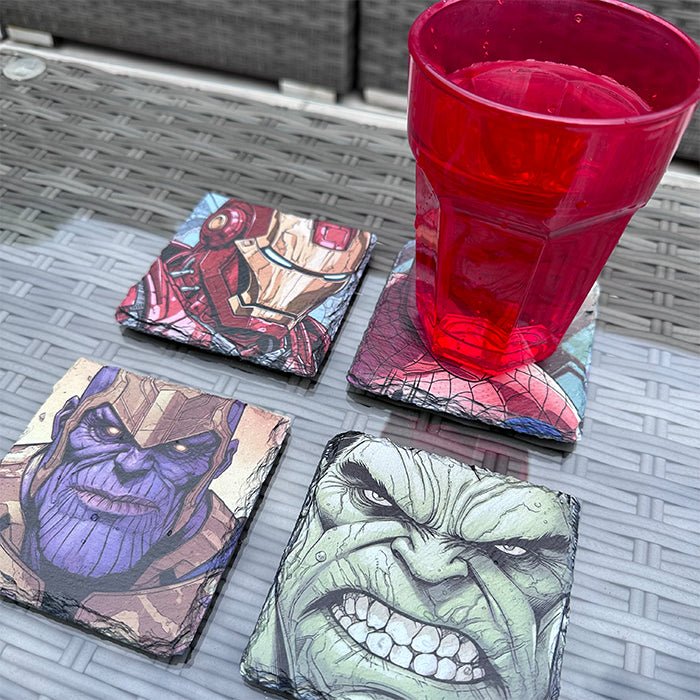 Marvel Slate Coasters - Infinity Set of 4 #1 - Image 3