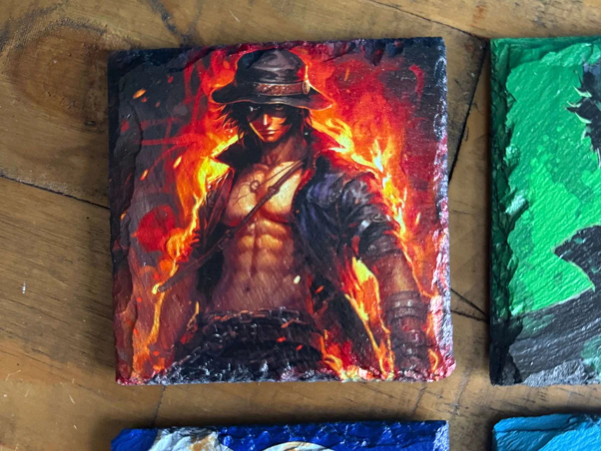 One Piece Slate Coasters - Set of 4 - Image 5