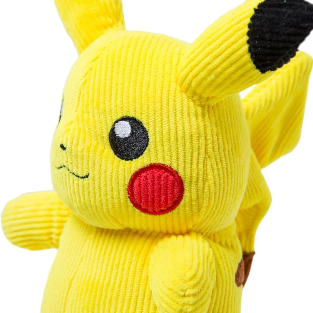 Pikachu Corduroy Plush - 8 inch - Image 2