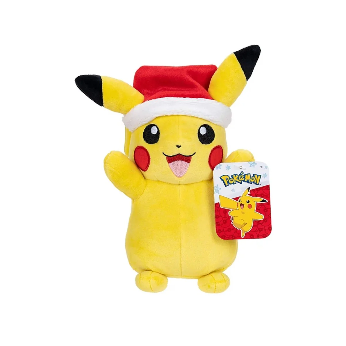 Pikachu with Santa Hat 8" Plush