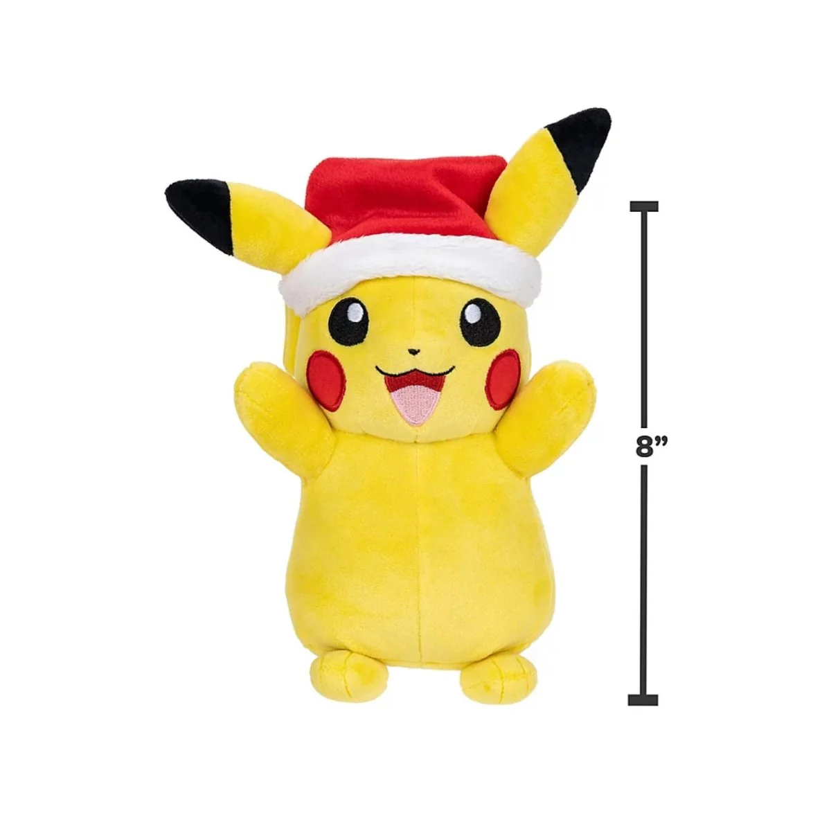Pikachu with Santa Hat 8" Plush - Image 4