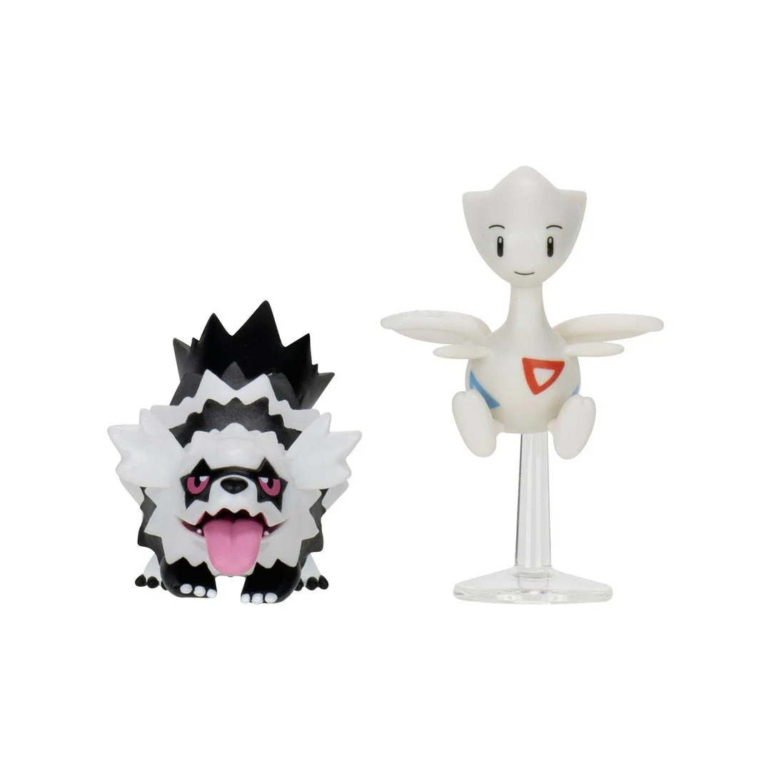 Pokémon 2-3" Battle Figure Pack - Galarian Zigzagoon & Togetic - Image 2