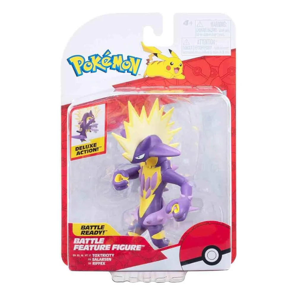 Pokemon 4.5" Battle Feature Figure - Toxtricity