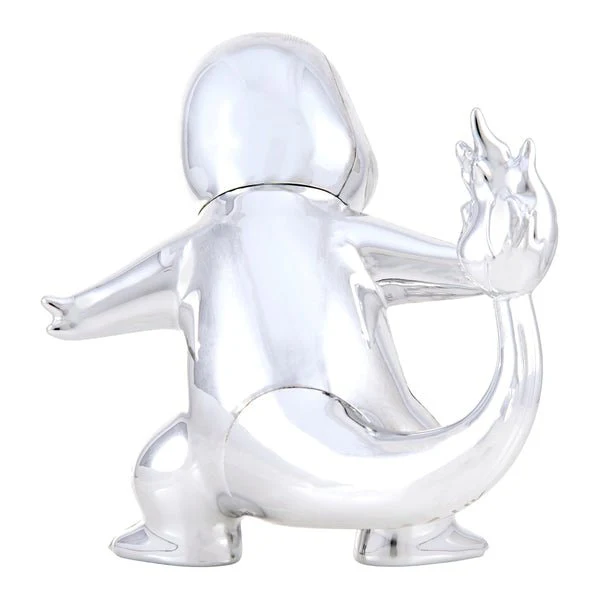 Pokémon 8cm Silver Charmander Figure - 25th Celebration - Image 2