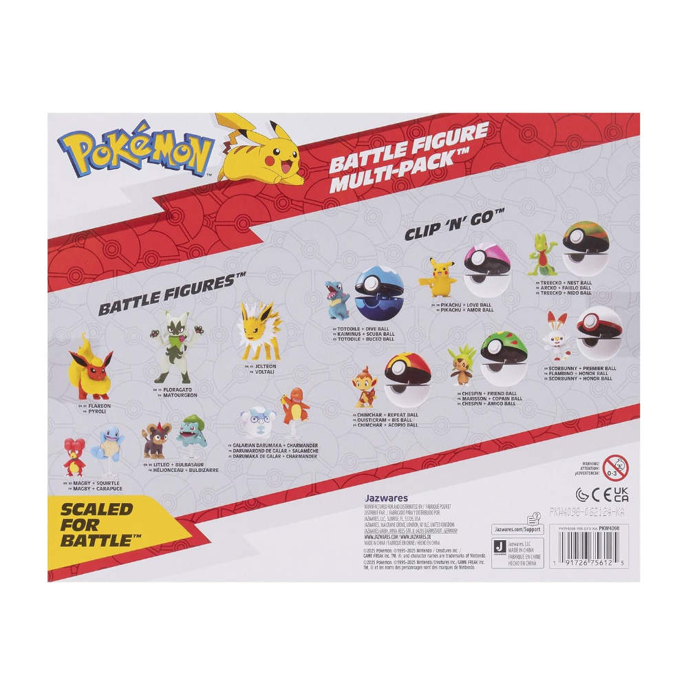 Pokémon Battle Figure 6 Pack - Image 3