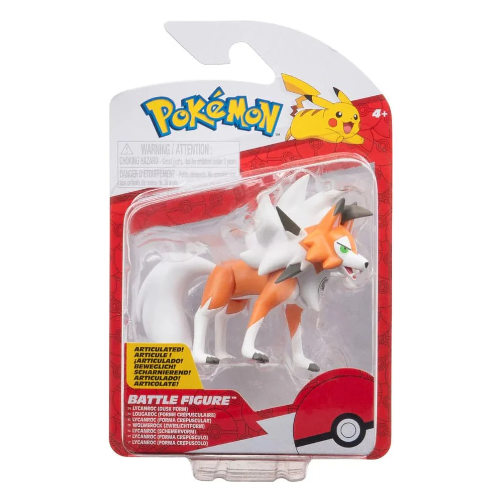 Pokémon Battle Figure - Lycanroc (Dusk Form)