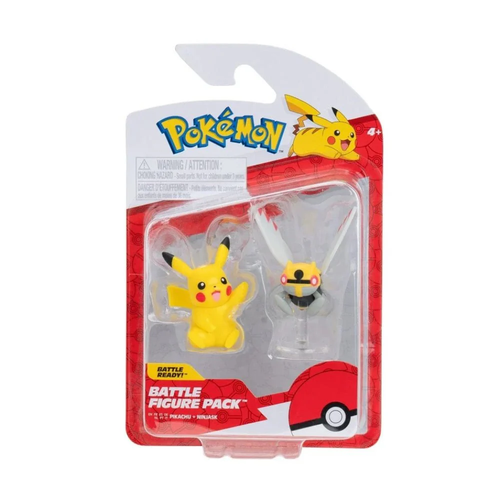 Pokémon Battle Figure - Pikachu & Ninjask