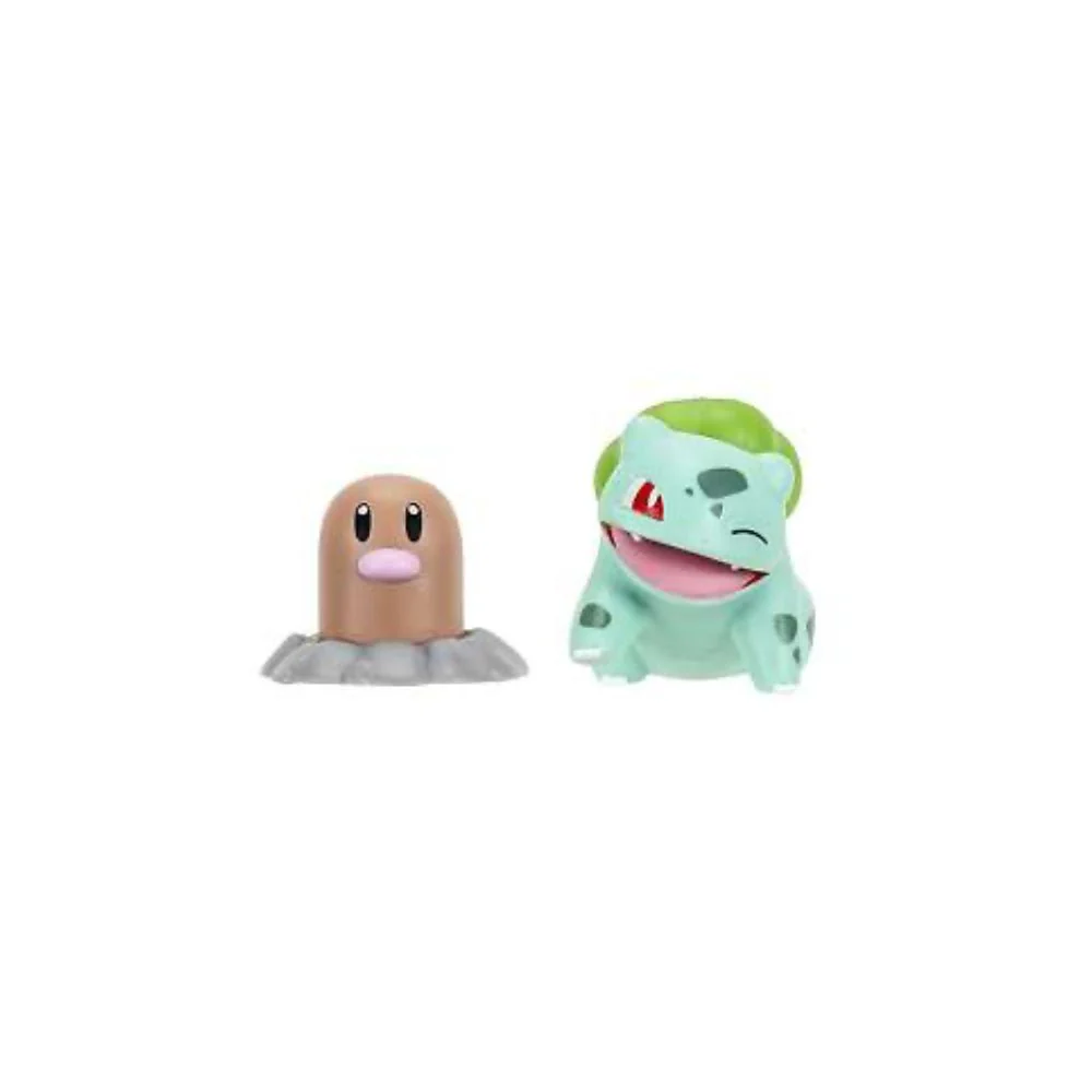 Pokémon Battle Figure - Diglett & Bulbasaur - Image 2
