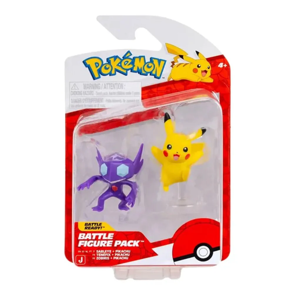 Pokémon Battle Figure - Sableye & Pikachu