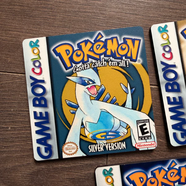 Pokémon Coasters Wooden Game Cover & Team Rocket Art - Image 12