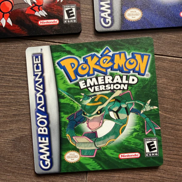 Pokémon Coasters Wooden Game Cover & Team Rocket Art - Image 13