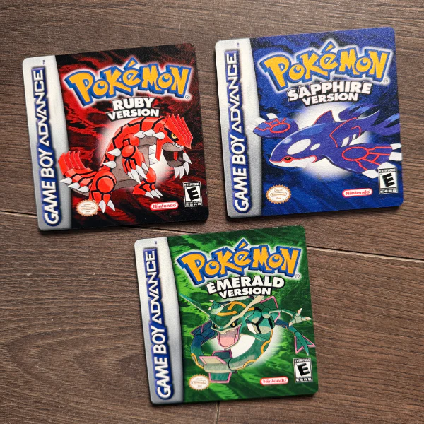 Pokémon Coasters Wooden Game Cover & Team Rocket Art - Image 16