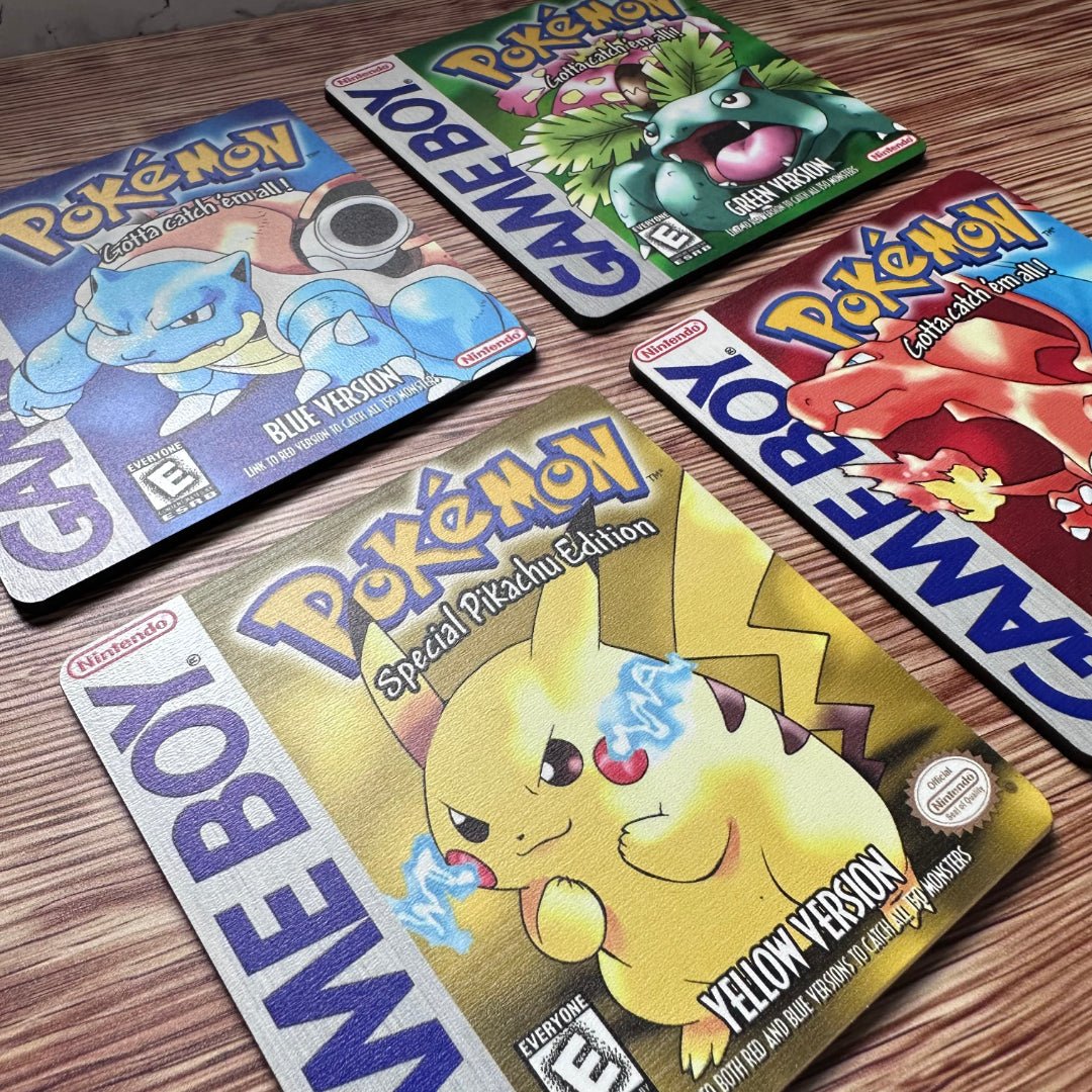 Pokémon Coasters Wooden Game Cover & Team Rocket Art - Image 3