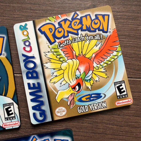 Pokémon Coasters Wooden Game Cover & Team Rocket Art - Image 9