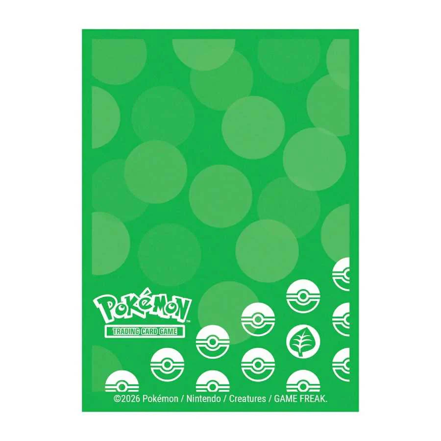 Pokémon TCG Energy Deck Protector Sleeves - Grass Type (65ct) - Image 2