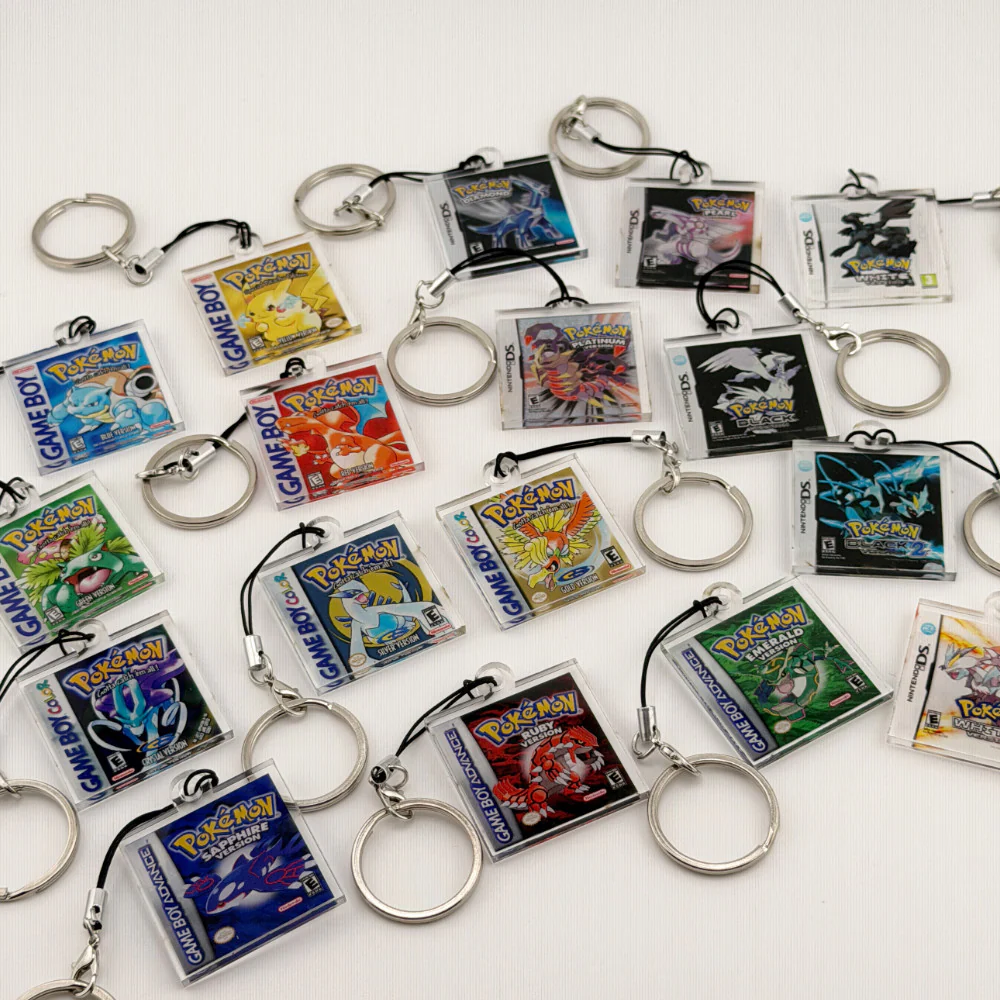 Pokémon Game Boy Art Keyring - Image 19