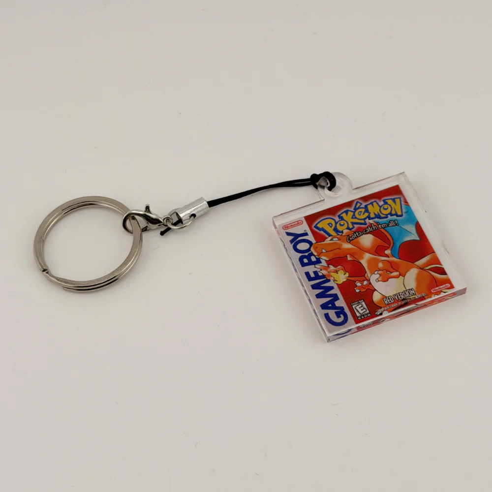 Pokémon Game Boy Art Keyring - Image 2