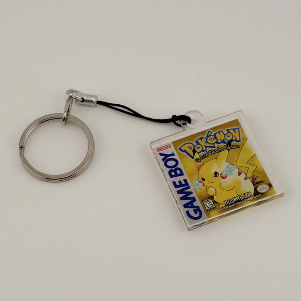 Pokémon Game Boy Art Keyring - Image 3