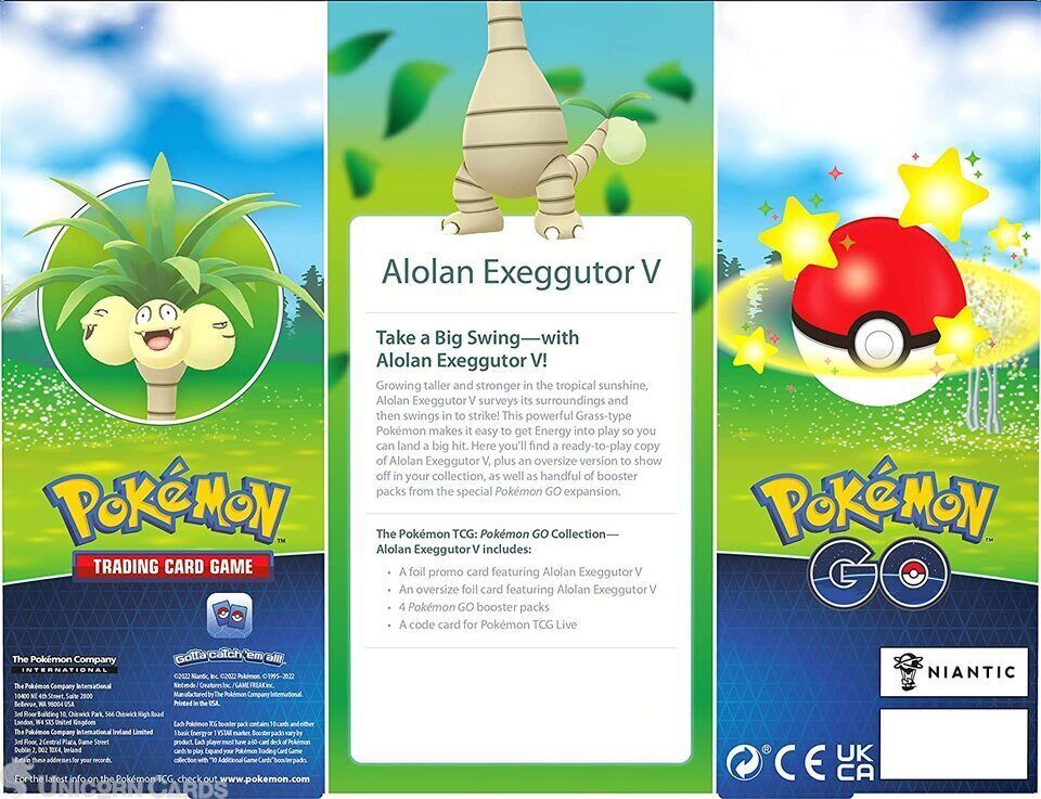 Pokemon GO Alolan - Exeggutor V Box - Image 3