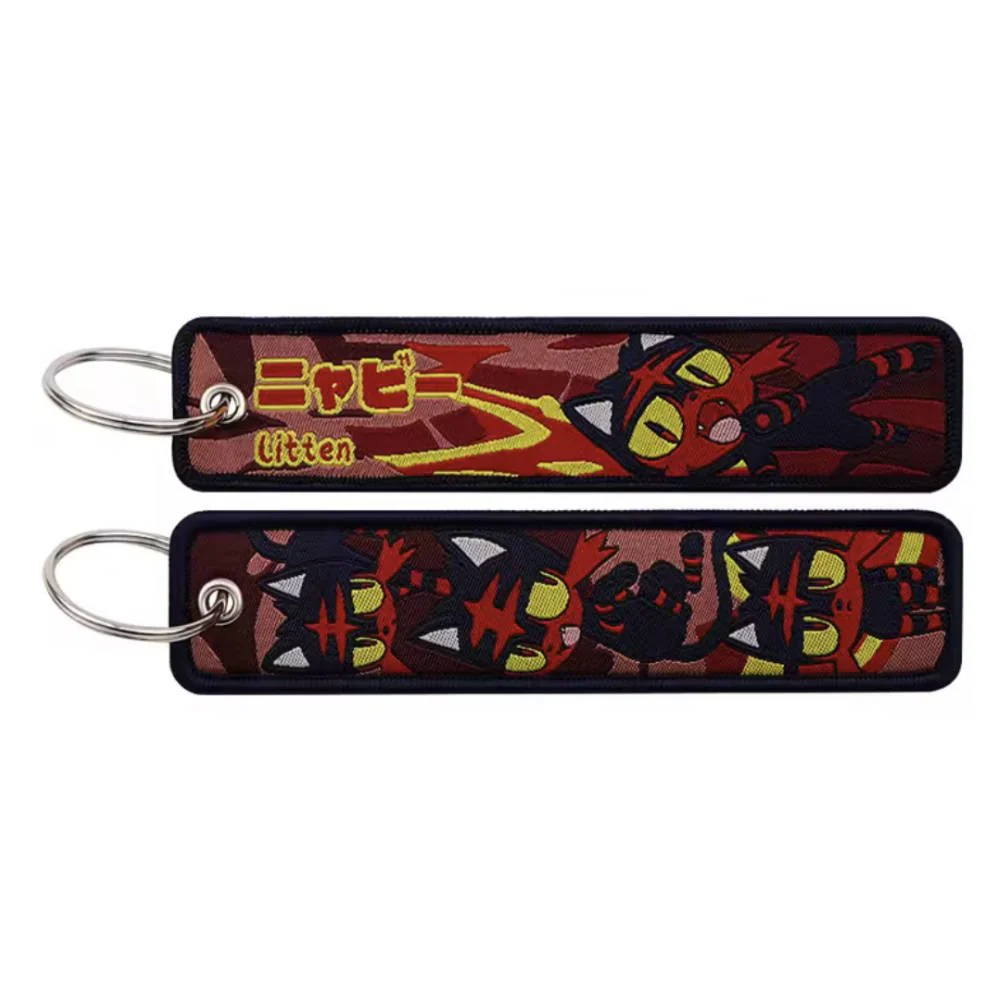 Pokémon Embroidered Keychain - Image 35