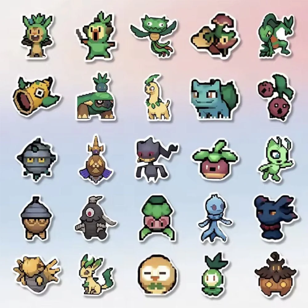 Pokémon Pixel Stickers - Pack of 110 - Image 2