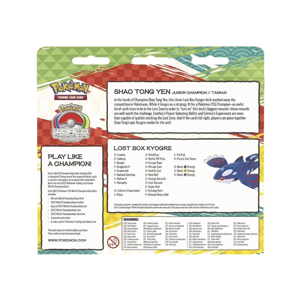Pokemon TCG: 2023 World Championships Deck - Shao Tong Yen - Image 2