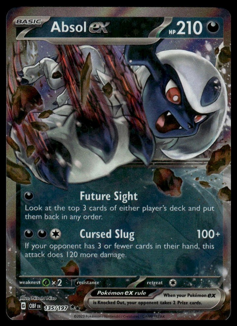 Pokémon TCG - Absol ex (Obsidian Flames 135)