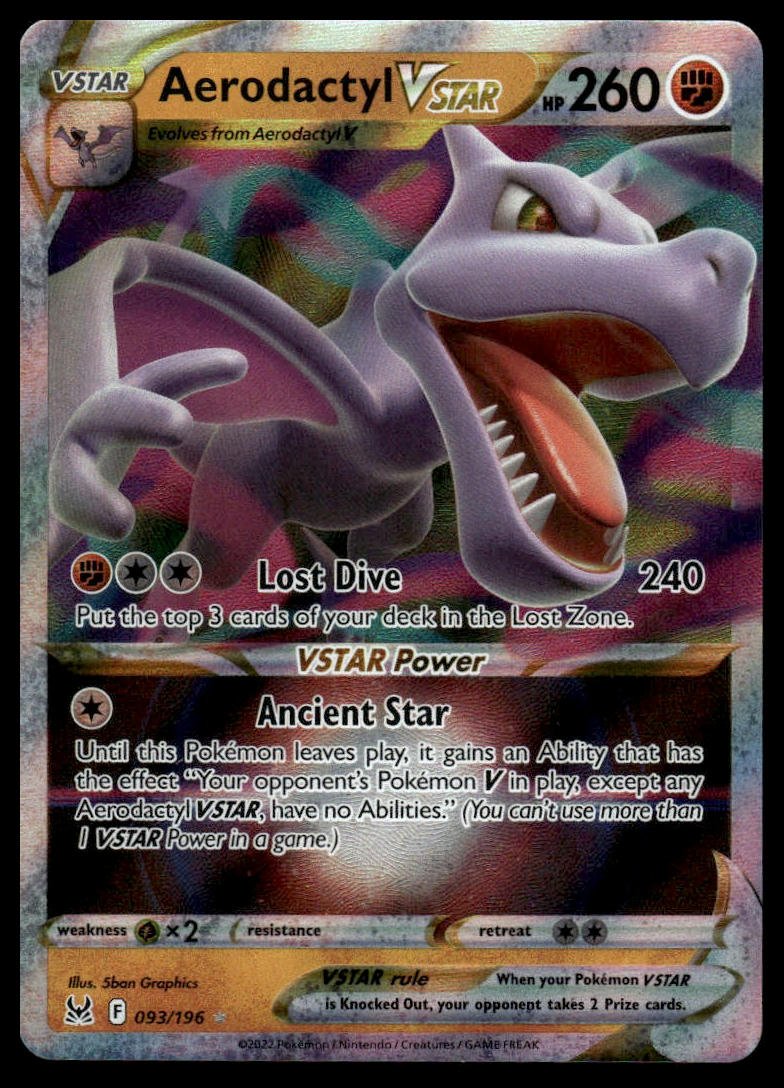 Pokémon TCG - Aerodactyl VSTAR (Lost Origin 093)
