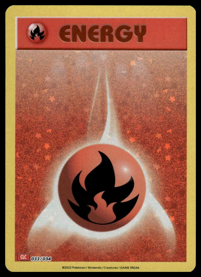 Pokémon TCG - Basic Fire Energy (Trading Card Game Classic 033 CLC)