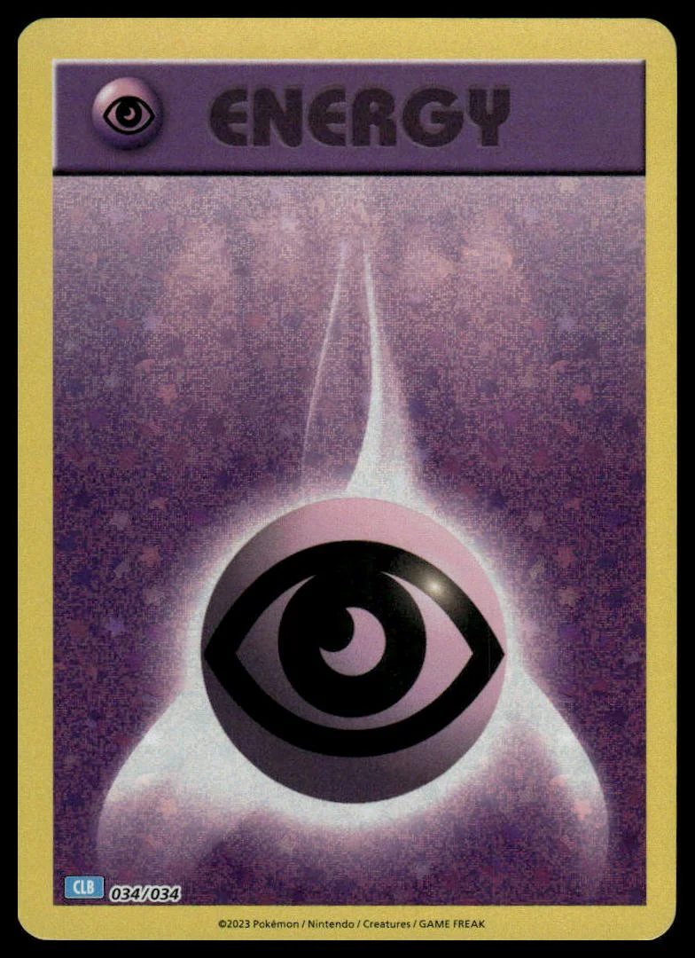 Pokémon TCG - Basic Psychic Energy (Trading Card Game Classic 034 CLB)
