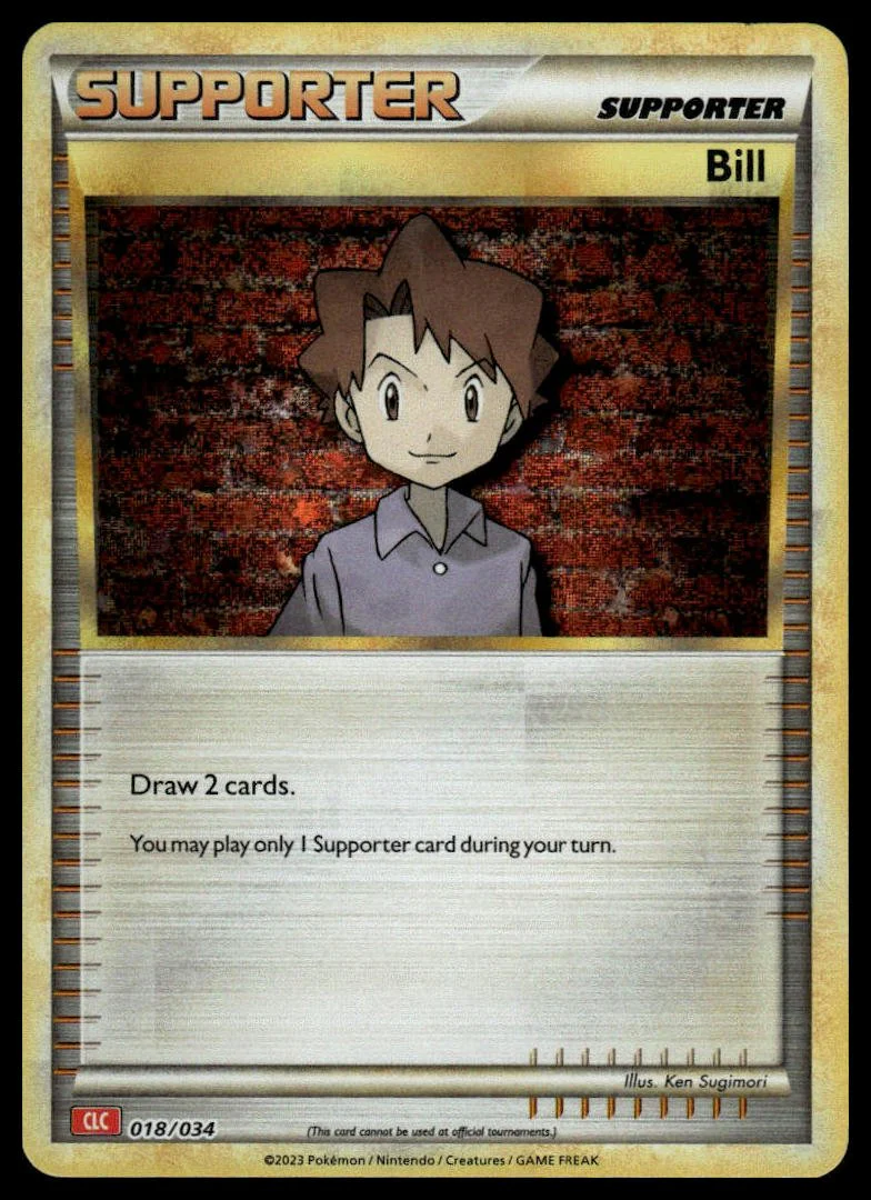 Pokémon TCG - Bill (Trading Card Game Classic 018 CLC)