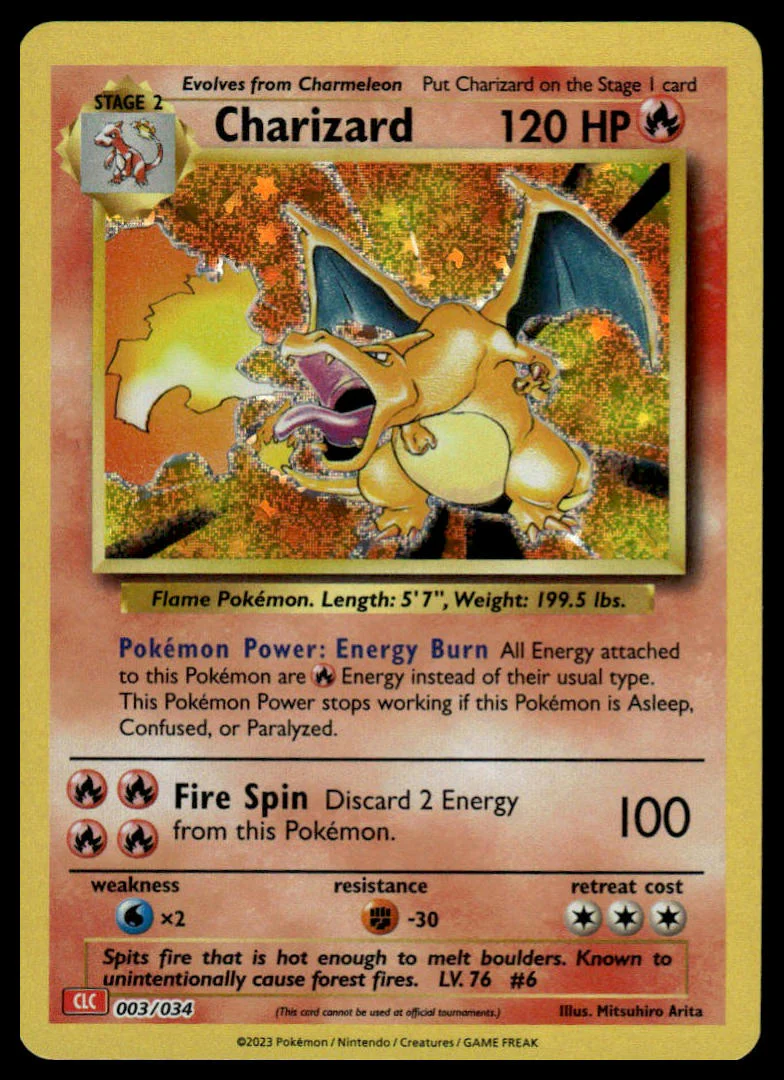 Pokémon TCG - Charizard (Trading Card Game Classic 003 CLC)